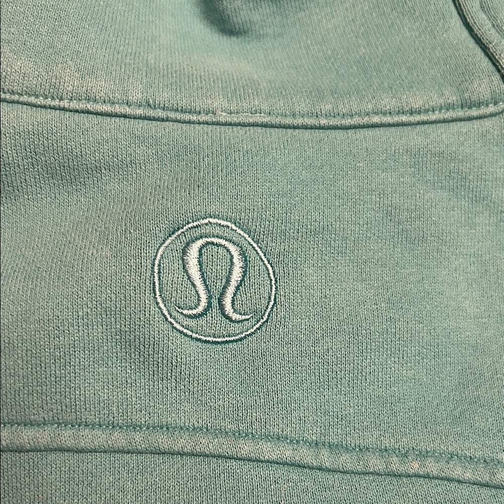 Lululemon Athletica Teal Half-Zip Sweatshirt - Picture 5 of 5